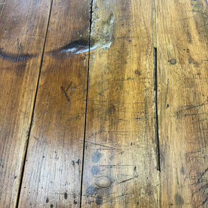 An English Country Pine Waxed 5.5ft Dining Farmhouse Table