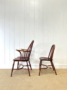 A Set of 6 Windsor Dining Chairs