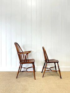 A Set of 6 Windsor Dining Chairs