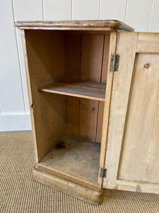 A Charming English Pine Nightstand c1890