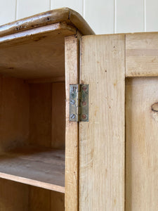 A Charming English Pine Nightstand c1890