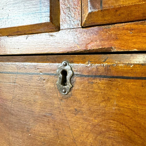 An Antique 19th Century Pine Chest of Drawers Dresser with Art Nouveau Hardware