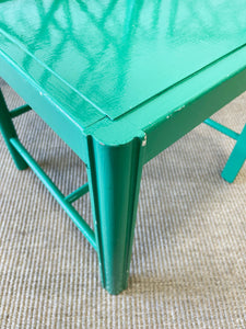 A Gorgeous Set of Green Painted Chinoiserie Chairs