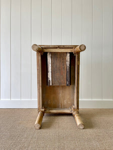 Antique English Country Pine Coffee Table c1890