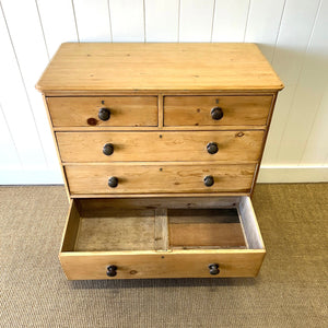 A 19th Century English Chest of Drawers/Dresser