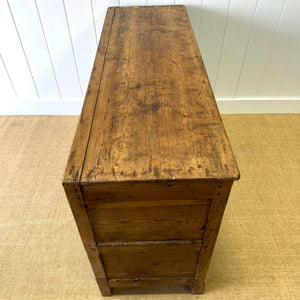 A Large English Country 6 Drawer Pine Buffet or Sideboard