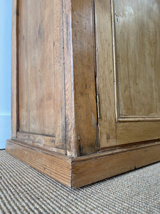 An English Country Pine Buffet Sideboard c1890