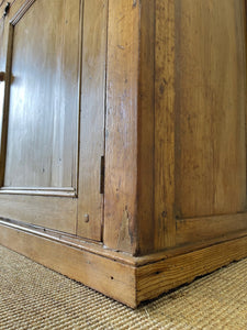 An English Country Pine Buffet Sideboard c1890