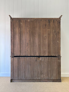 A 19th Century English Pine Bookcase Cabinet or Hutch