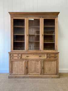 A 19th Century English Pine Bookcase Cabinet or Hutch