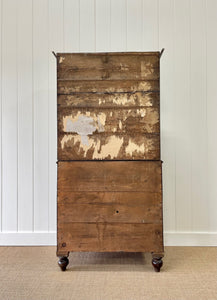 A Early 19th Century English Oak Bookcase