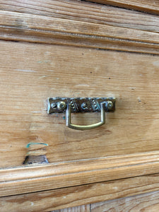 A 19th Century English Pine Bookcase Cabinet or Hutch