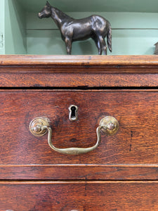 A Early 19th Century English Oak Bookcase