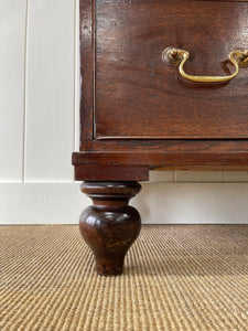 A Early 19th Century English Oak Bookcase