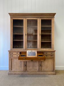 A 19th Century English Pine Bookcase Cabinet or Hutch