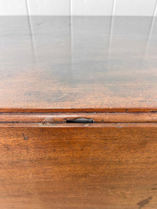 A Georgian English Mahogany Country-Made Pembroke table c1800