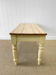 An Antique English 5ft Dining Server or Console Table