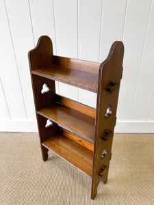 An English Arts and Crafts Oak Bookcase