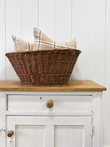 An Antique English Painted Sideboard