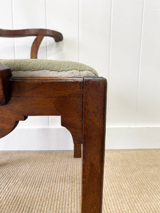 A Stunning Georgian English Mahogany Arm Chair