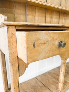 A  Early 19th, Possibly 18th Century Welsh Pine Dresser