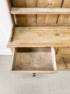 A  Early 19th, Possibly 18th Century Welsh Pine Dresser