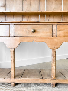 A  Early 19th, Possibly 18th Century Welsh Pine Dresser