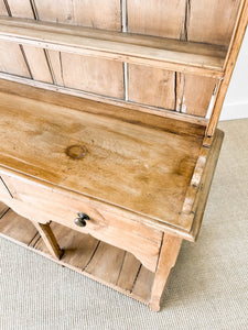 A  Early 19th, Possibly 18th Century Welsh Pine Dresser