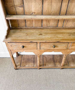 A  Early 19th, Possibly 18th Century Welsh Pine Dresser