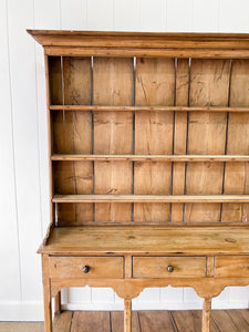 A  Early 19th, Possibly 18th Century Welsh Pine Dresser