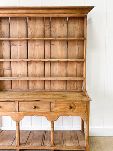 A  Early 19th, Possibly 18th Century Welsh Pine Dresser