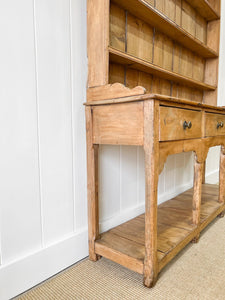 A  Early 19th, Possibly 18th Century Welsh Pine Dresser