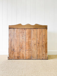 A 19th Century Painted Sideboard with Brass Knobs