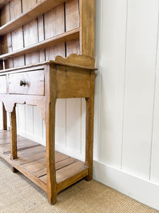 A  Early 19th, Possibly 18th Century Welsh Pine Dresser