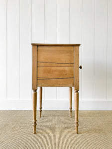 A Charming English Pine Nightstand c1890