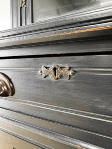 An Early 19th Century Ebonized English Bookcase