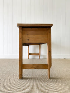 An Antique Irish Over 68" Long Dining Server or Console Table