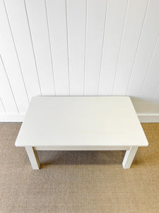 An English Country Pine Coffee Table in Cream