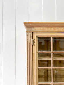 A Stunning 19th Century Scandinavian Pine Bookcase Cabinet or Hutch