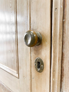 An English 19th Century Pine Cupboard