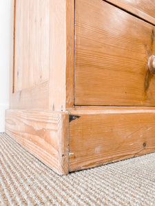 A 19th Century English Bank of Drawers