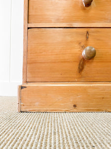 A 19th Century English Bank of Drawers