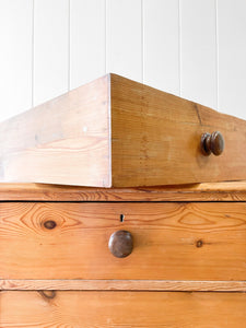 A 19th Century English Bank of Drawers