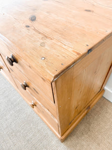 A 19th Century English Bank of Drawers