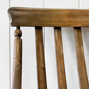 A Victorian Elm & Beech Farmhouse Rocking Chair