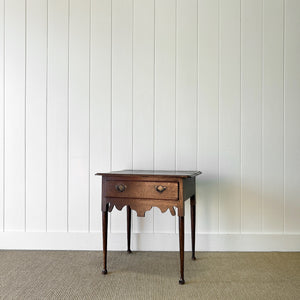 A Georgian Oak Console Table