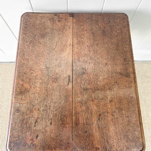 A Georgian Oak Console Table