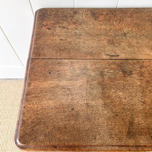 A Georgian Oak Console Table