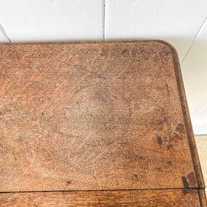 A Georgian Oak Console Table