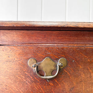 A Georgian Oak Console Table